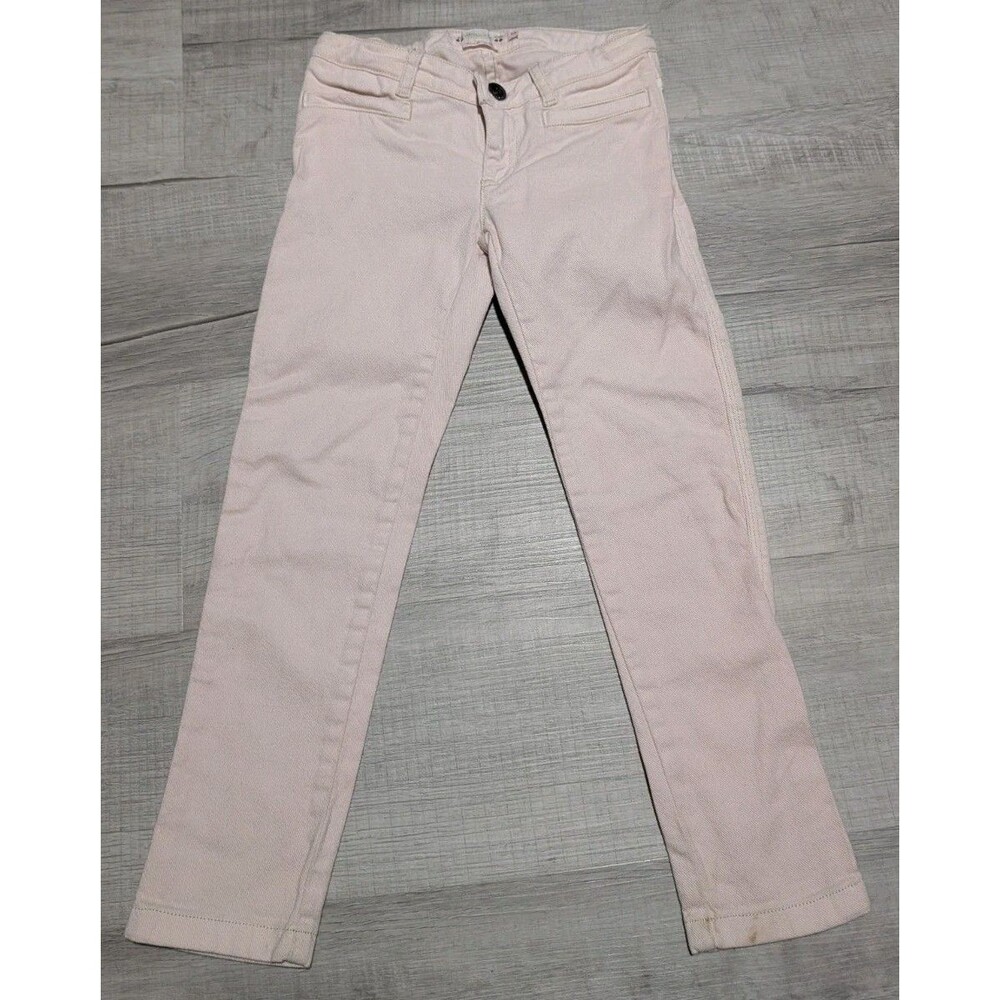 Bonpoint Pink Girls Straight Leg Jeans Size 6 A